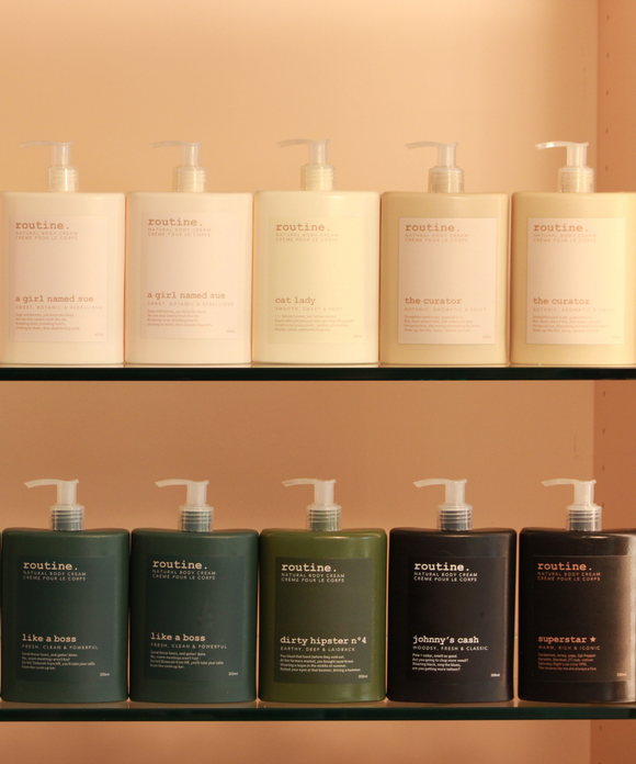Johnny's Cash Natural Body Cream - Routine