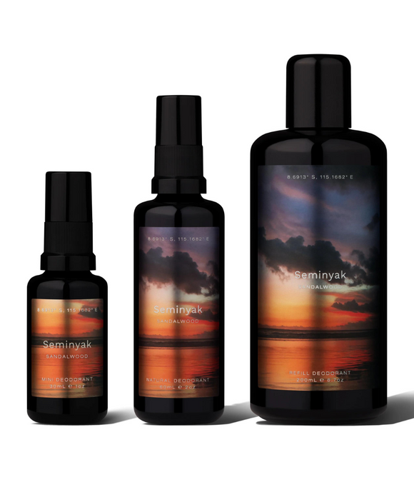 Seminyak - Sandalwood Deodorant Spray - Active Humans
