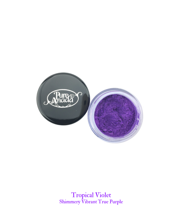 Pure Anada Loose Purple Eyeshadows │ Tropical Violet - Pure Anada