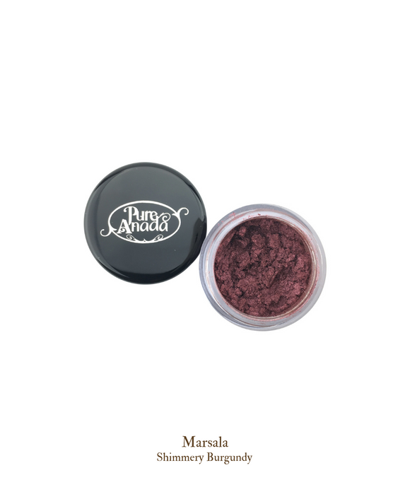 Pure Anada Loose Purple Eyeshadows │ Marsala - Pure Anada