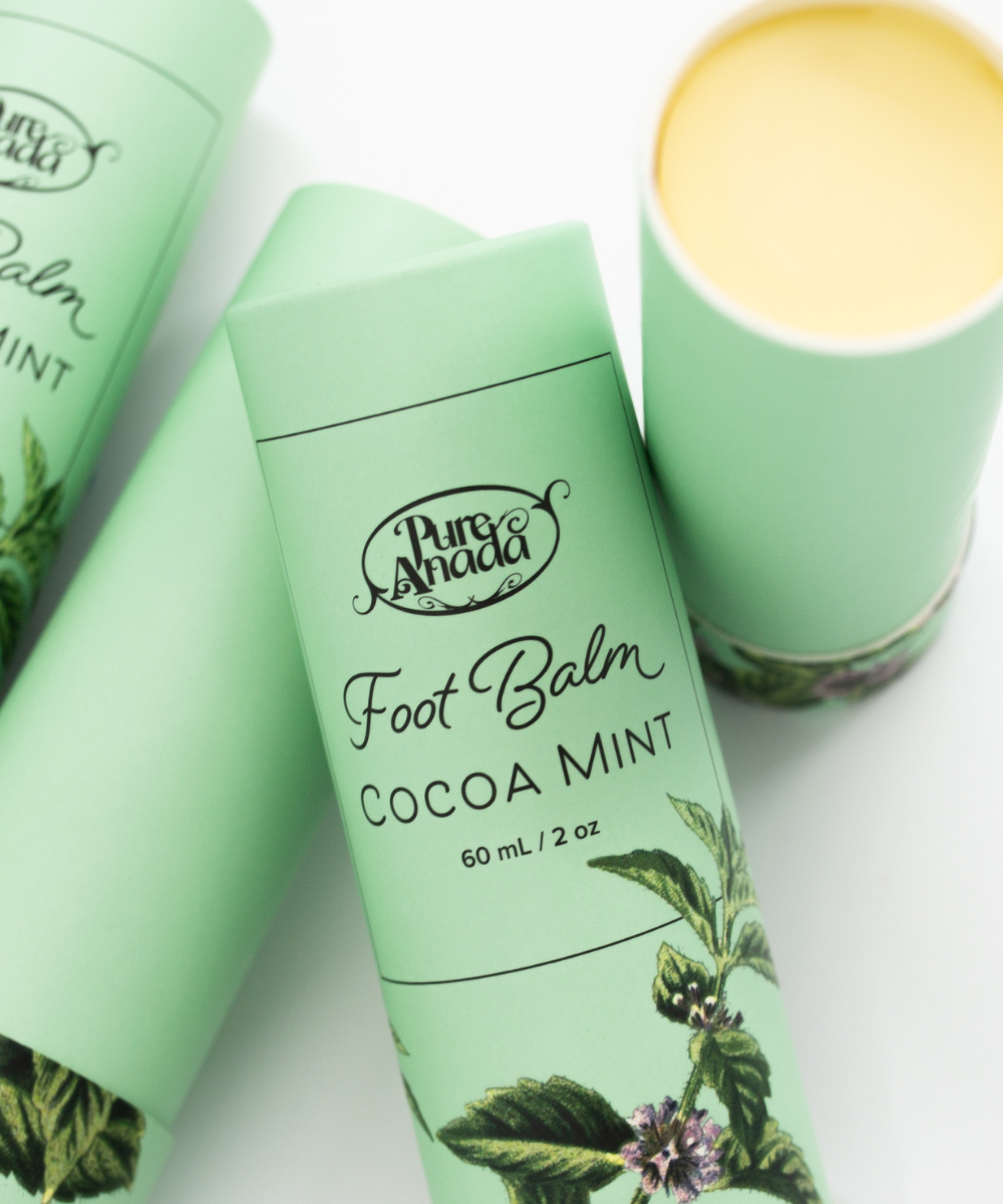 Cocoa Mint Foot Balm - Pure Anada