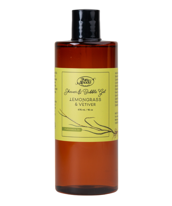 Lemongrass & Vetiver Shower & Bubble Gel