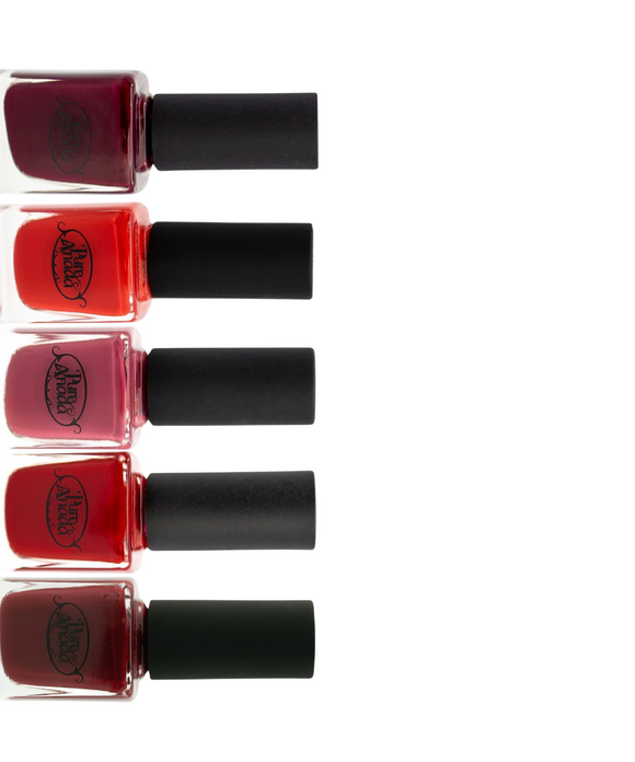 Red Glamour Nail Polish | 5 Shades