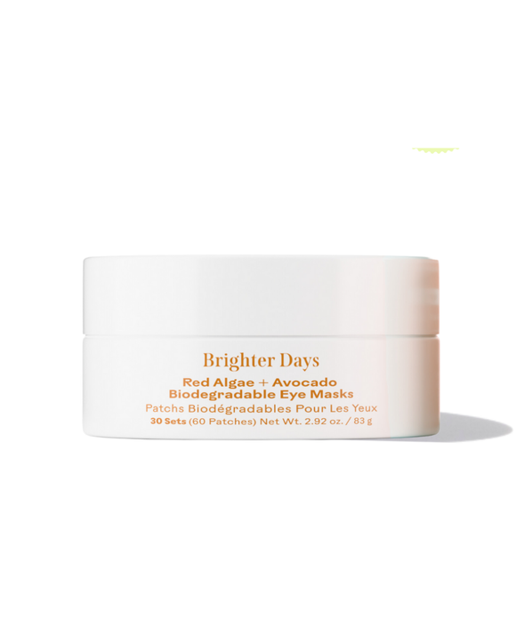 Brighter Days Red Algae + Avocado Biodegradable Eye Mask
