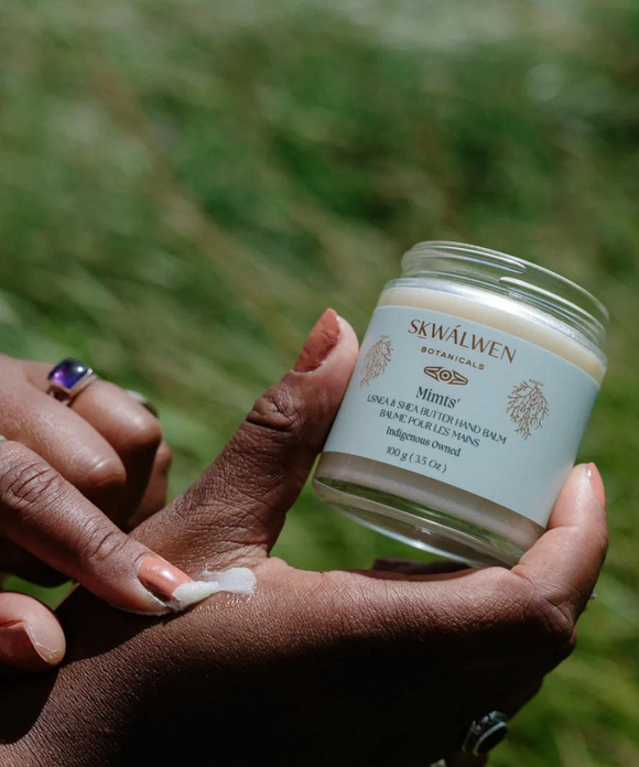 Mimts' Usnea & Shea Butter Hand Balm - Sḵwálwen Botanicals