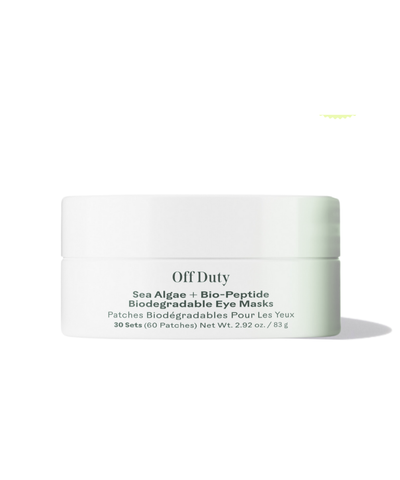OffDuty™ Sea Algae + Bio-Peptide Smoothing Biodegradable Eye Masks