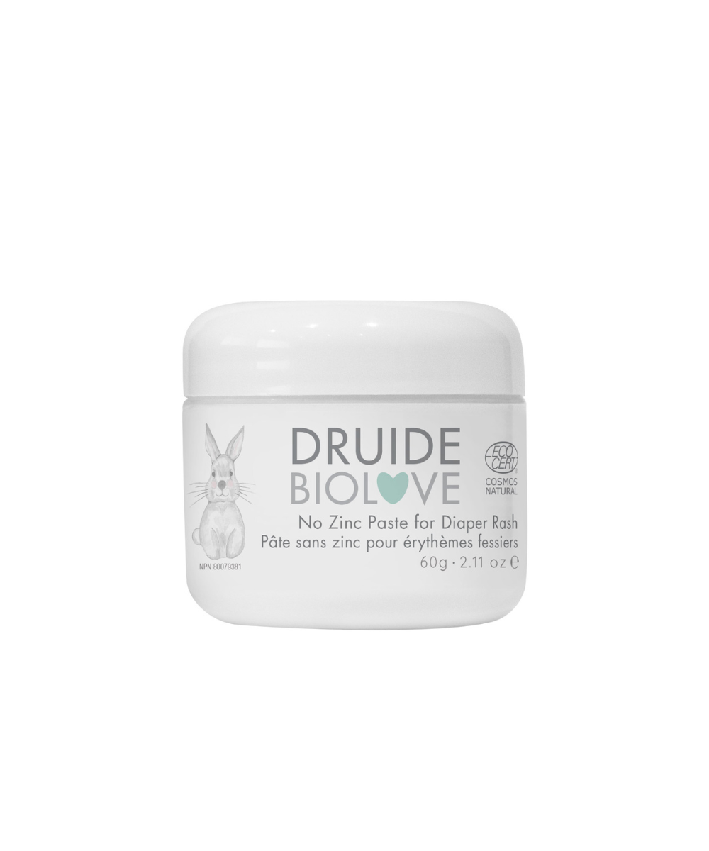 No-Zinc Paste for Diaper Rash - Druide BioLove