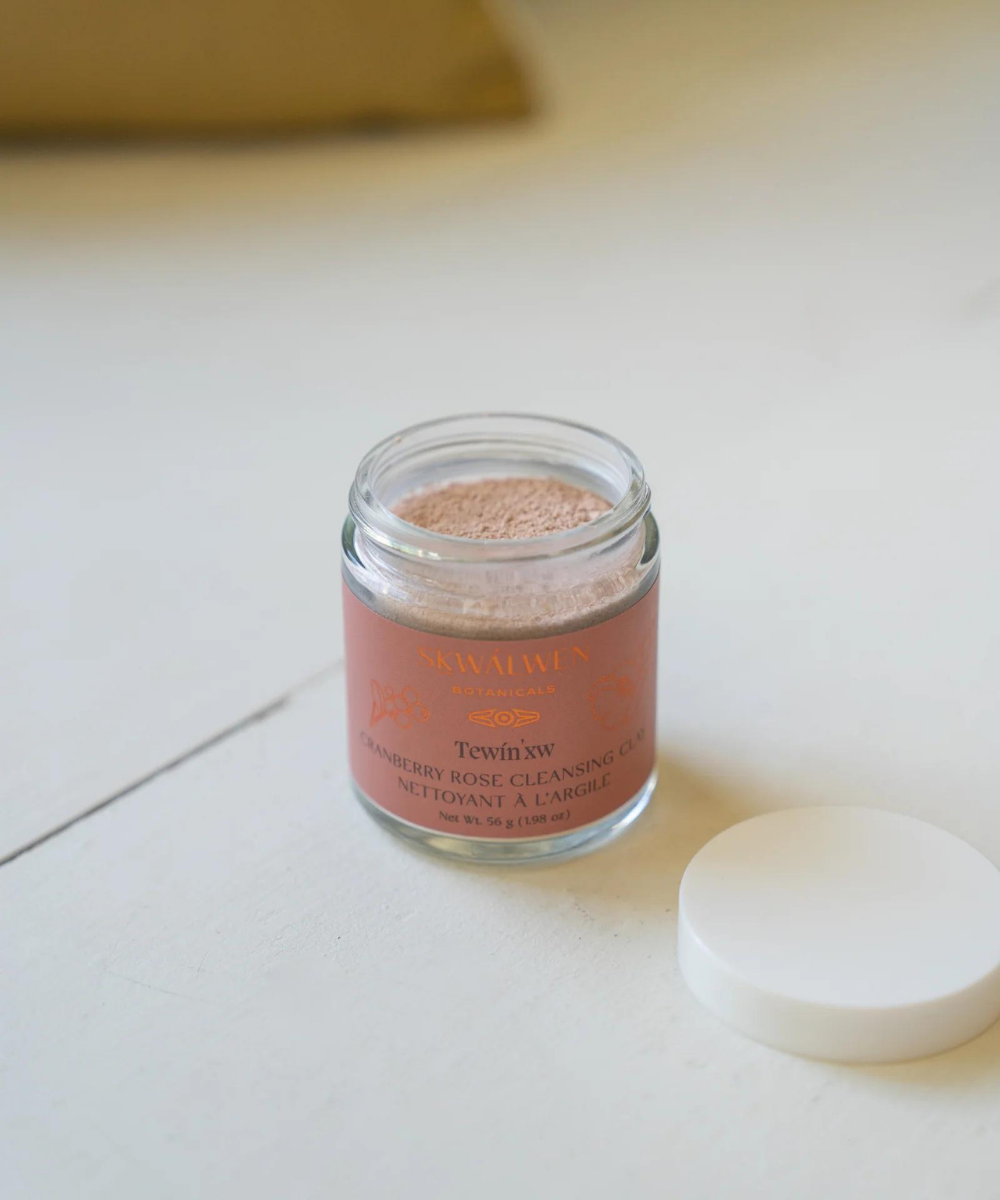 Tewin’xw Cranberry Rose Cleansing Clay - Sḵwálwen Botanicals