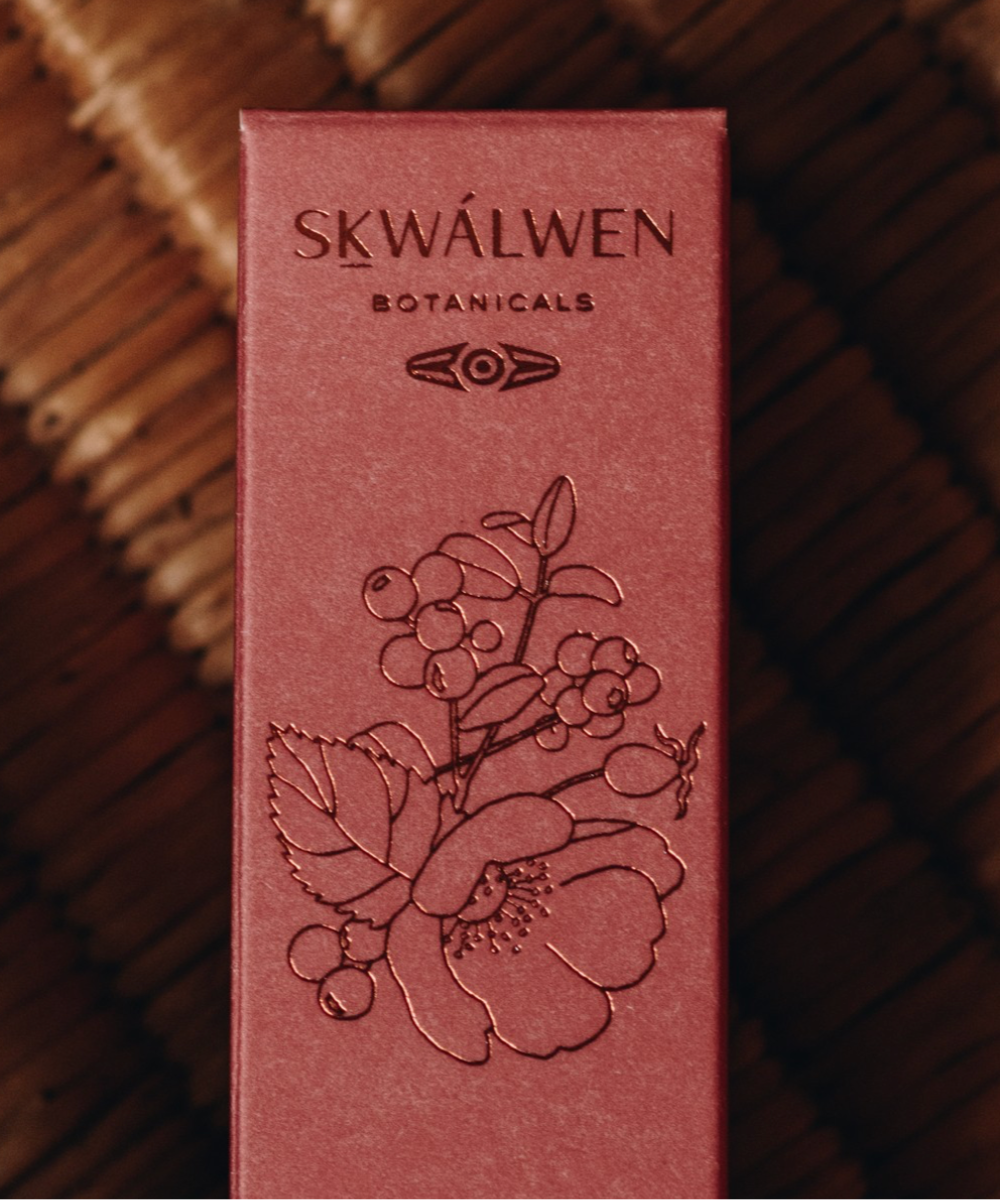 Tewin’xw Cranberry Rose Glow Facial Serum - Sḵwálwen Botanicals