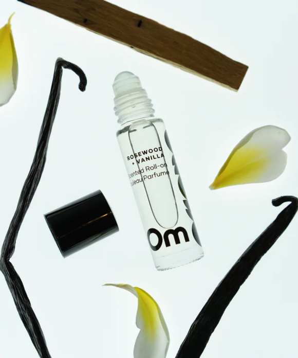 Rosewood + Vanilla Scented Roll On