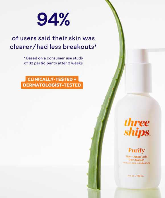 Purify Aloe + Amino Acid Gel Cleanser
