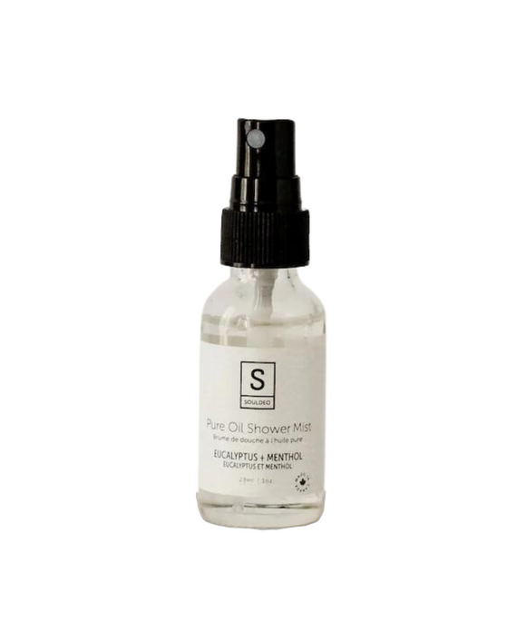 Eucalyptus + Menthol Pure Oil Shower Mist - SoulDeo