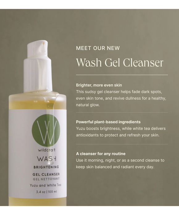 Wash Gel Cleanser | Yuzu & White Tea