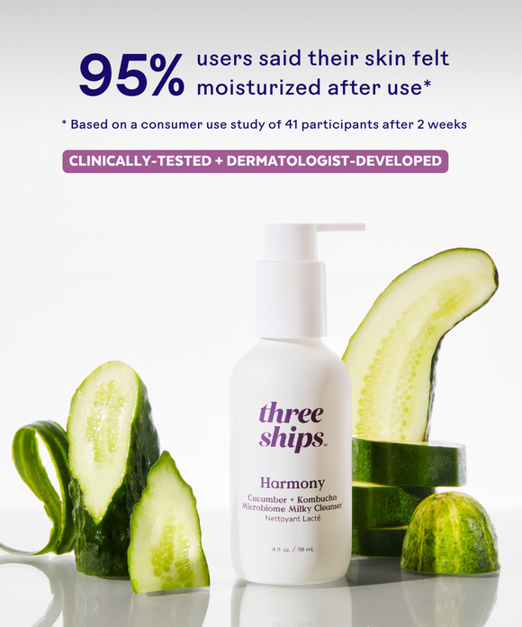 Harmony Cucumber + Kombucha Microbiome Milky Cleanser