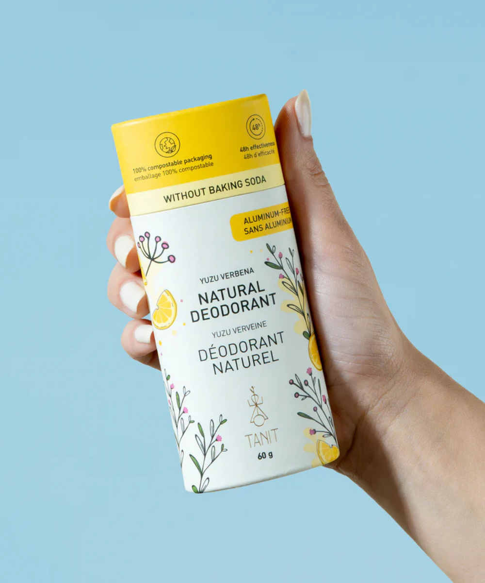 Natural Solid Deodorant - Yuzu Verbena