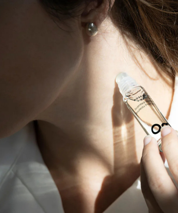 Rosewood + Vanilla Scented Roll On