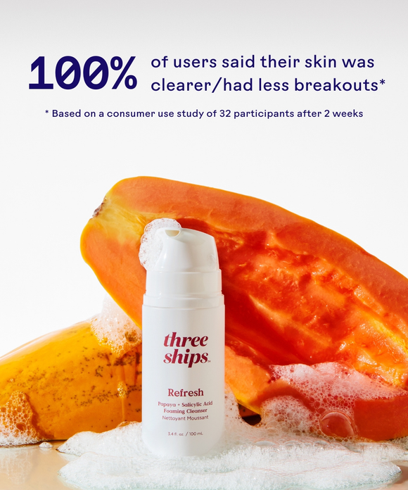 Refresh Papaya + Salicylic Acid Foaming Cleanser