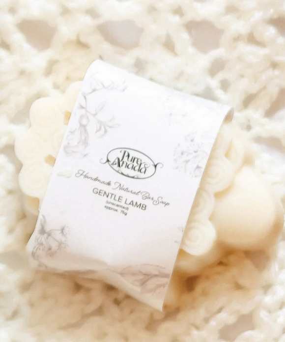 Gentle Lamb - Sheep Soap Bar (Unscented)