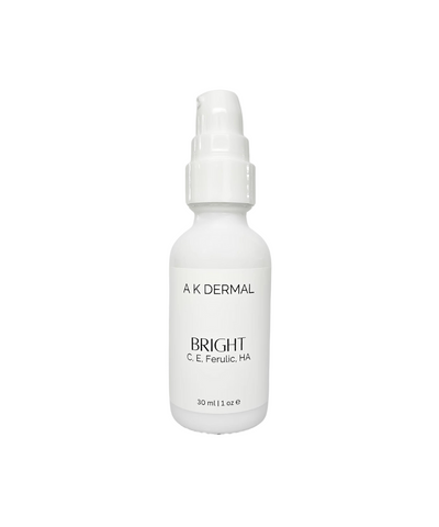 Bright Daily Serum - Vitamin C, Ferulic Acid & Hyaluronic Acid - AK Dermal - Portia-Ella