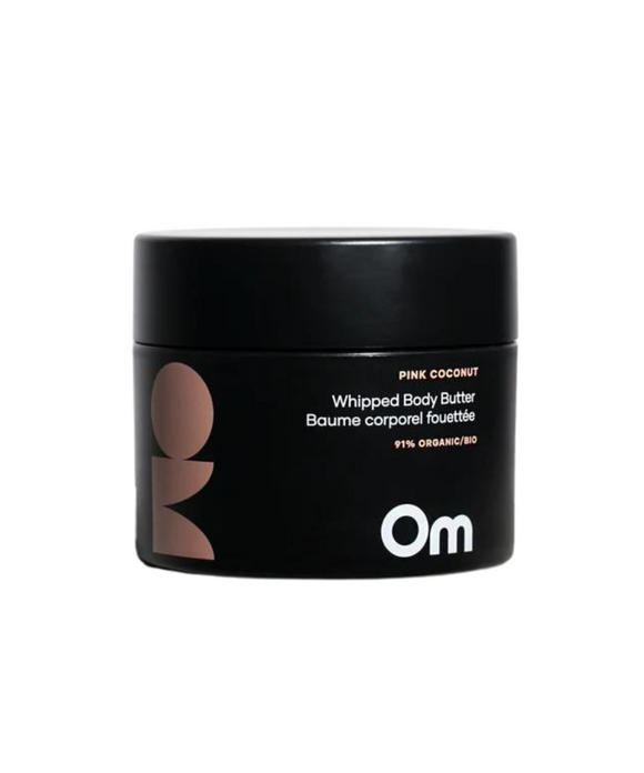 Pink Coconut Whipped Body Butter - Om Organics