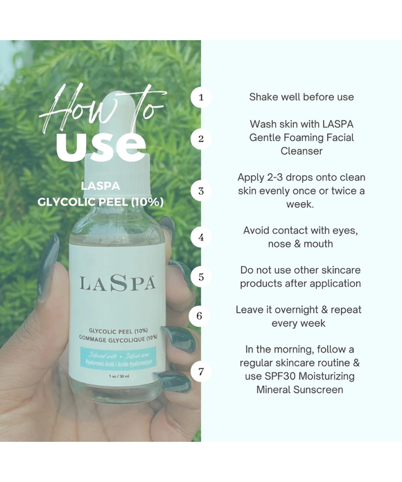 Intensive Glycolic Peel (10%) - Overnight Treatment