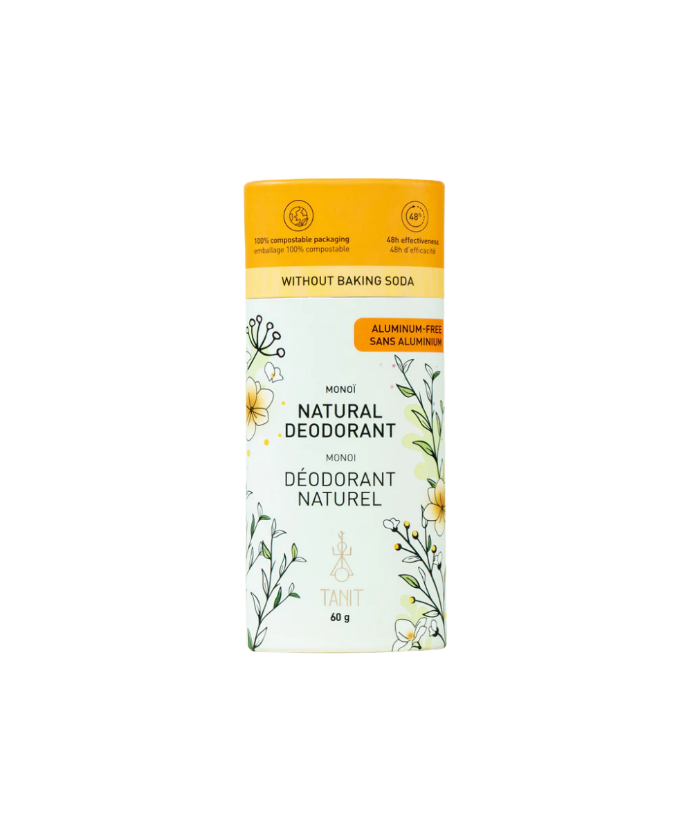 Natural Solid Deodorant - Monoi (Tahitian Gardenia)