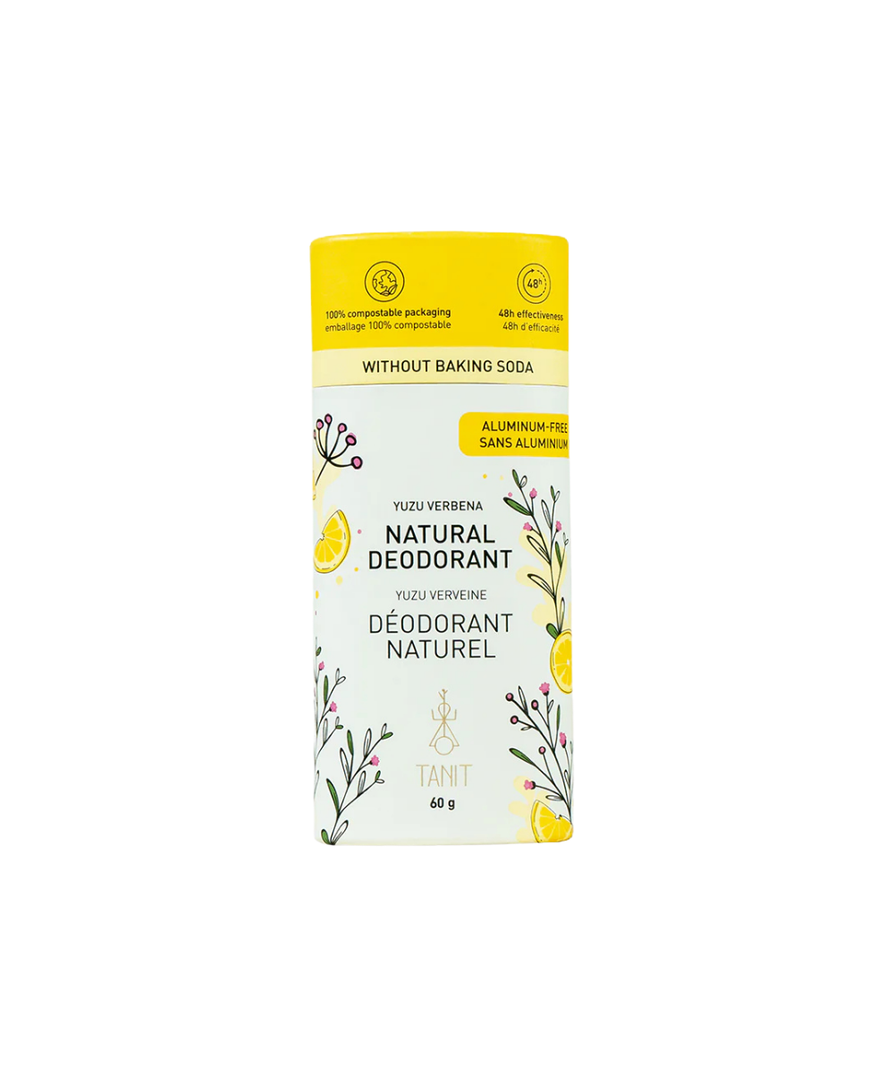 Natural Solid Deodorant - Yuzu Verbena