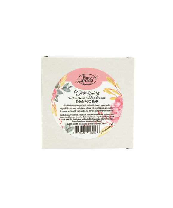 Detoxifying Shampoo Bar - Sweet Orange & Tea Tree