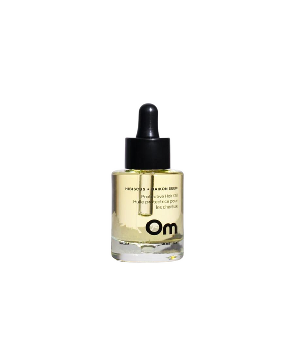 Hibiscus + Daikon Seed Protective Hair Oil - Om Organics
