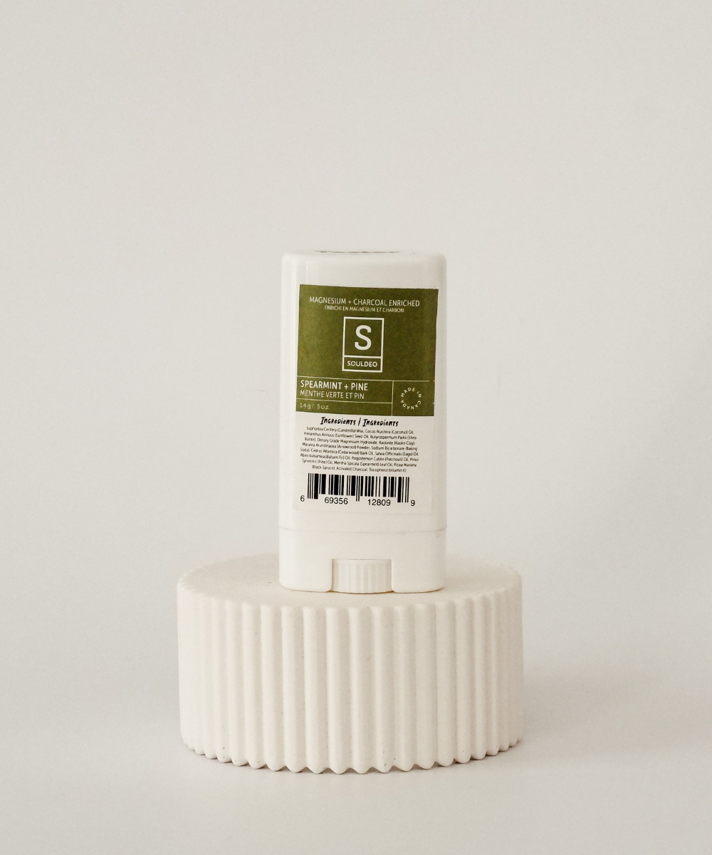 Spearmint + Pine Deodorant Stick - SoulDeo