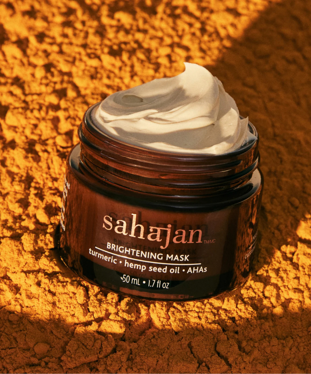 Brightening Mask - Turmeric & AHA - Sahajan Ayurvedic Skincare