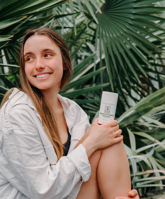 Lime + Bergamot Deodorant Stick - Baking Soda Free