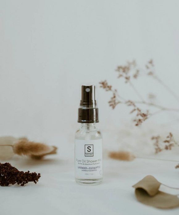 Lavender + Eucalyptus Pure Oil Shower Mist - SoulDeo