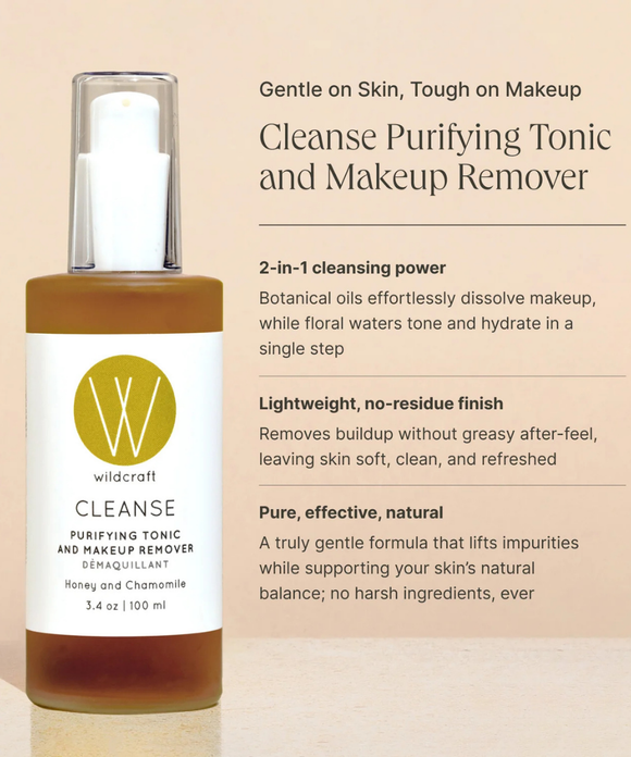 Cleanse Purifying Tonic & Makeup Remover