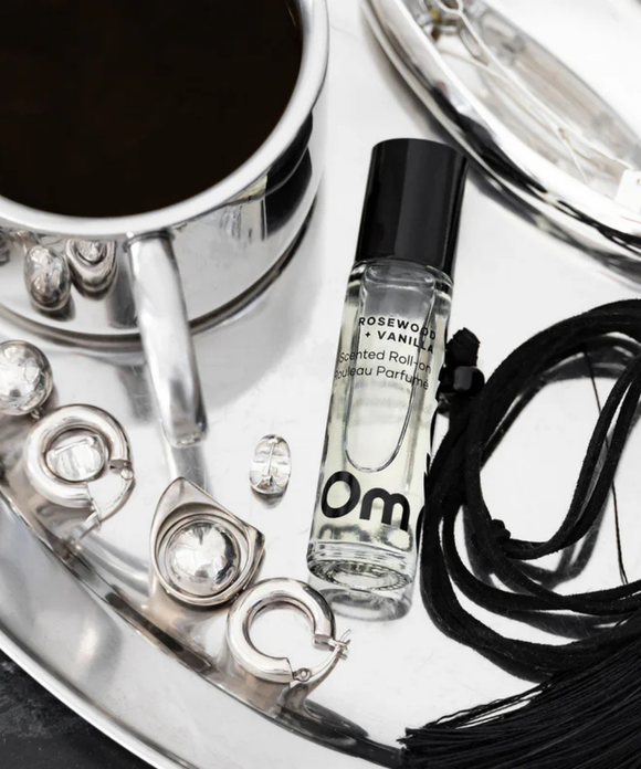 Rosewood + Vanilla Scented Roll On