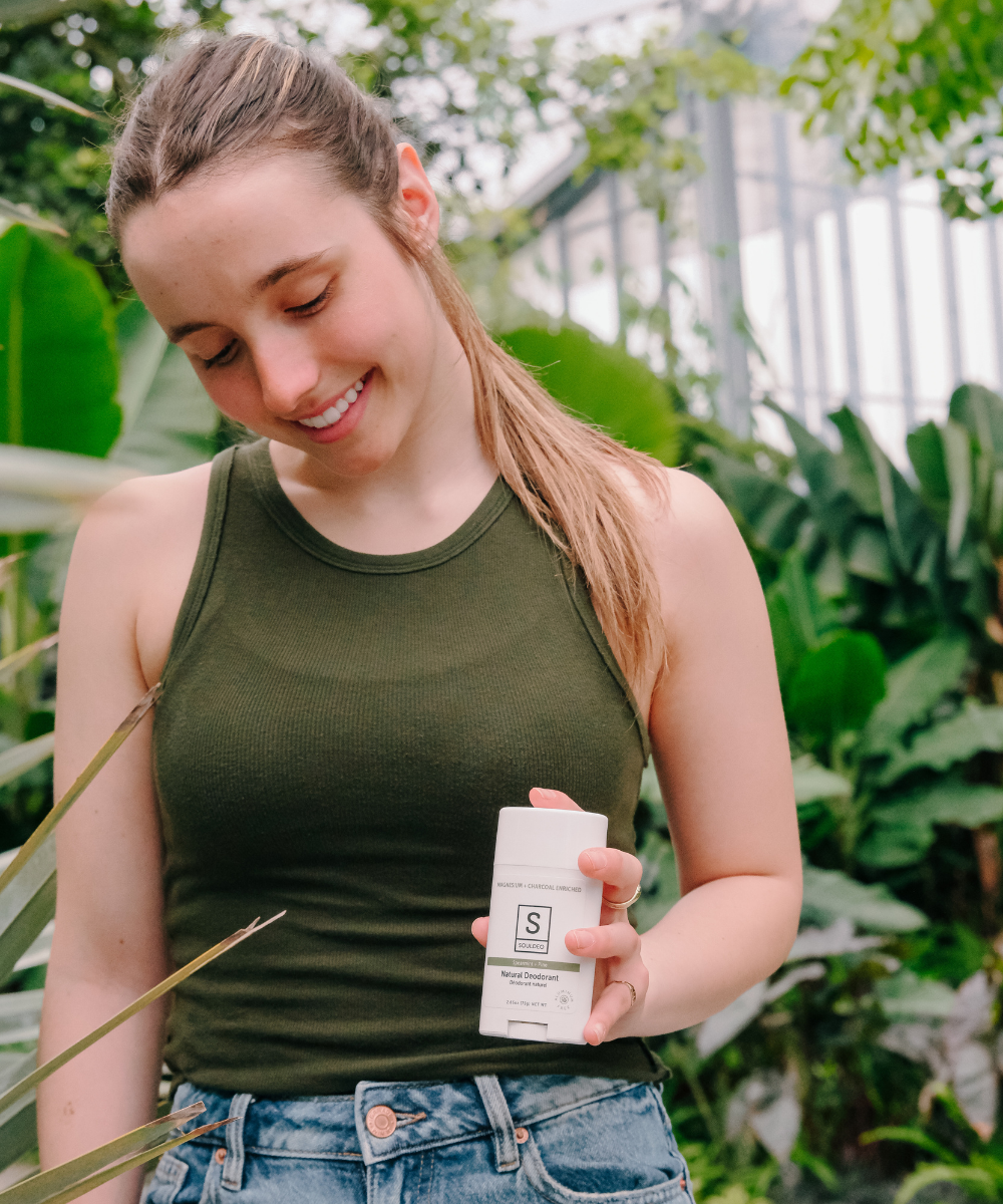 Spearmint + Pine Deodorant Stick