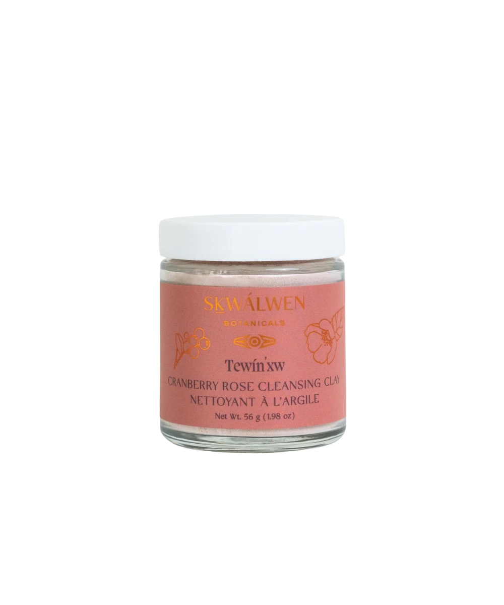 Tewin’xw Cranberry Rose Cleansing Clay - Sḵwálwen Botanicals