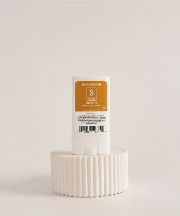 Unscented Deodorant Stick - Baking Soda Free