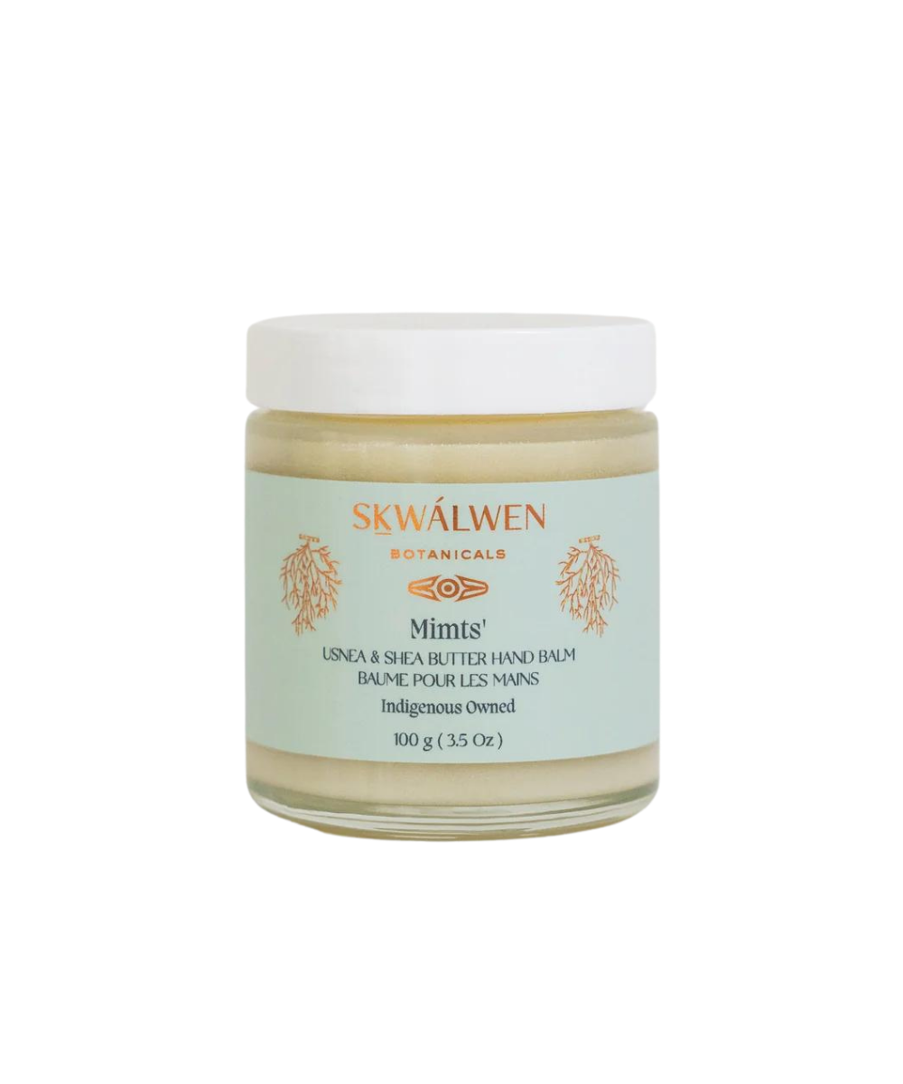 Mimts' Usnea & Shea Butter Hand Balm - Sḵwálwen Botanicals