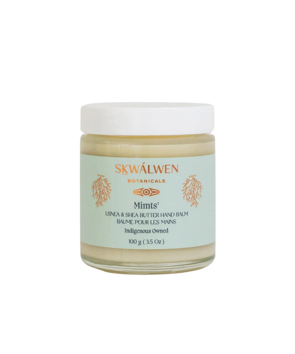 Mimts' Usnea & Shea Butter Hand Balm - Sḵwálwen Botanicals