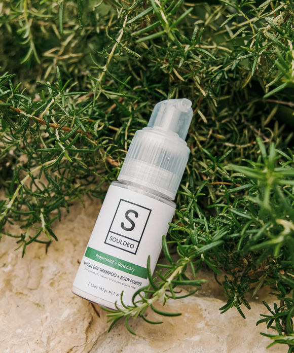 Peppermint + Rosemary Dry Shampoo - Blonde