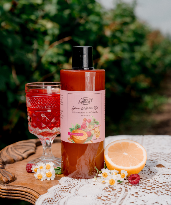 Raspberry Lemonade Shower & Bubble Gel