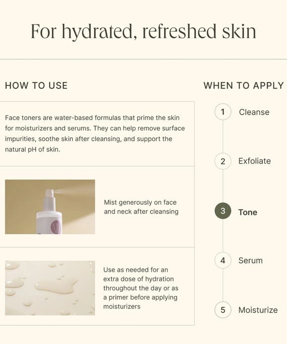 Clarify Toner | Bergamot Rose