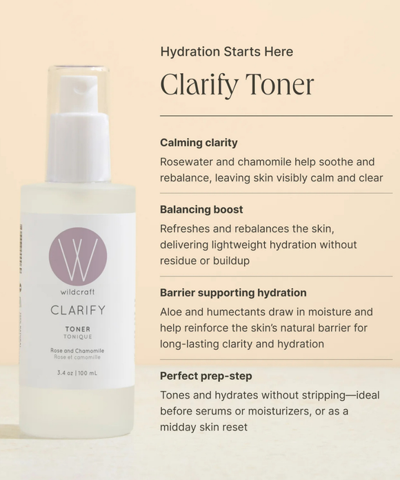Clarify Toner | Bergamot Rose