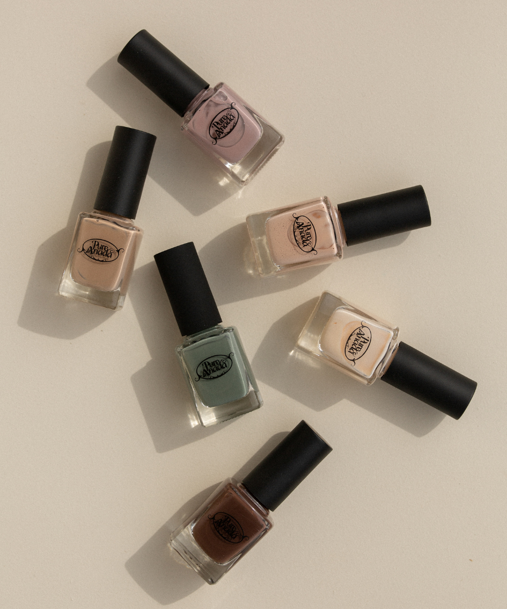 Neutral Glamour Nail Polish | 7 Shades - Pure Anada