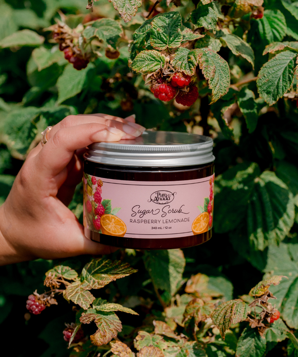Raspberry Lemonade Sugar Scrub