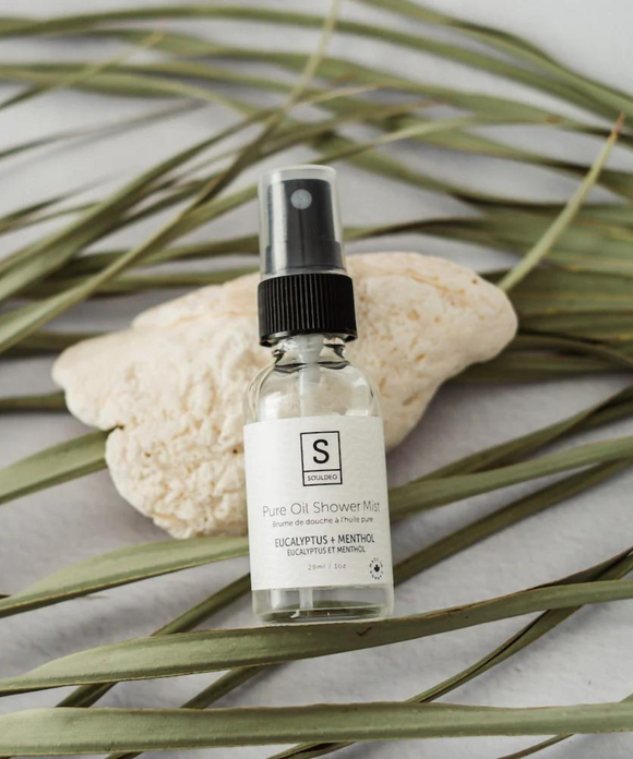 Eucalyptus + Menthol Pure Oil Shower Mist - SoulDeo