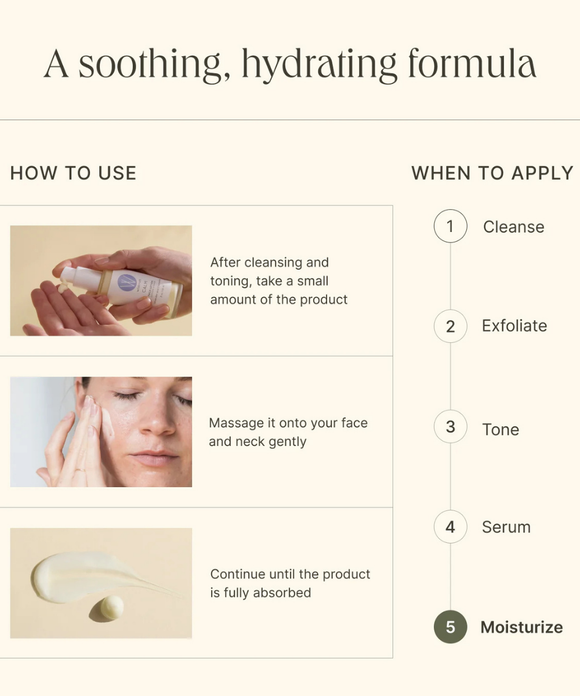 Calm Face Lotion | Lavender Chamomile