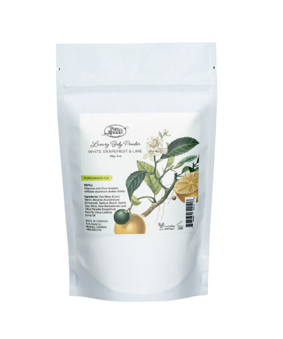 Luxury Body Powder - White Grapefruit & Lime