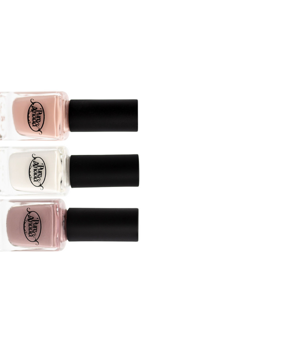 Neutral Glamour Nail Polish | 3 Shades